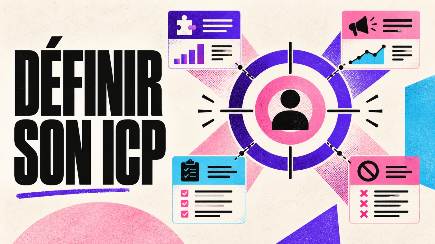 Illustration d’un profil client idéal construit à partir de valeur, signaux d’achat et critères de qualification